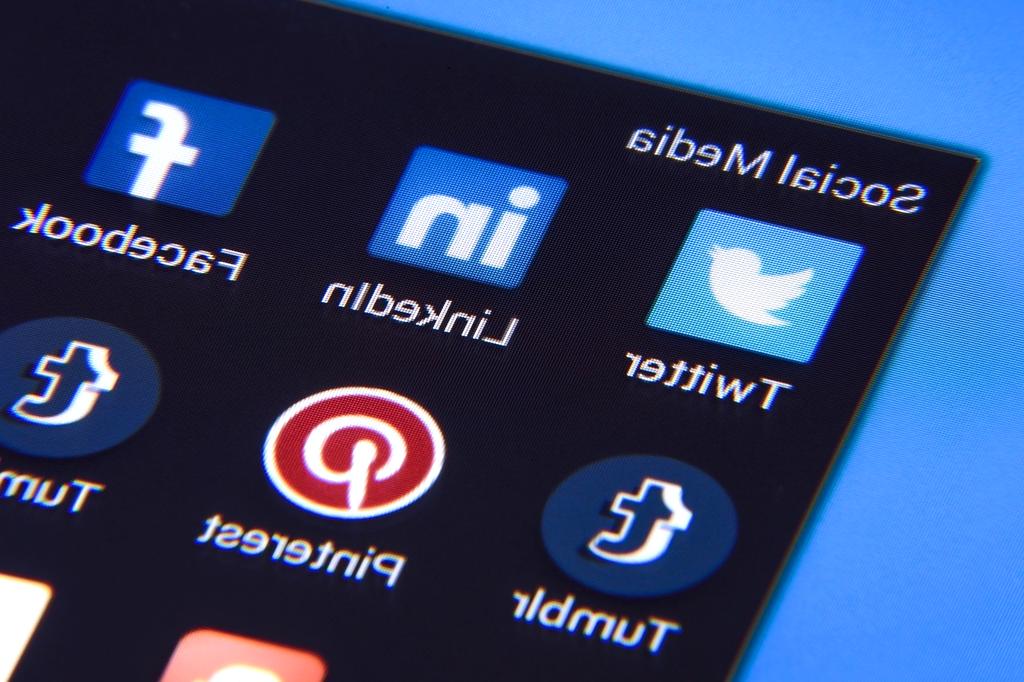 Abstract digital service network background